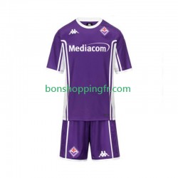 Maillot Domicile Fiorentina 2025-2026 Manches Courtes Jeune Enfant(+shorts)