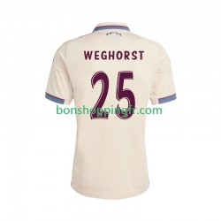 Maillot 3ème Ajax Amsterdam Wout Weghorst 25 2025-2026 Manches Courtes Homme