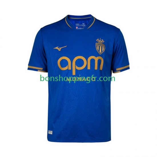 Maillot Extérieur AS Monaco 2025-2026 Manches Courtes Homme