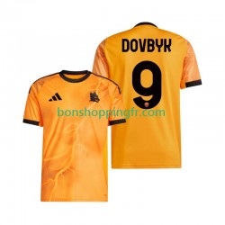 Maillot Extérieur AS Rome Artem Dovbyk 9 2025-2026 Manches Courtes Homme
