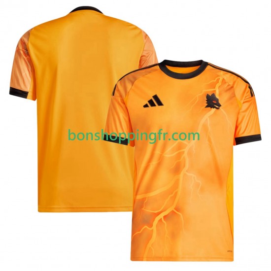 Maillot Extérieur AS Rome 2025-2026 Manches Courtes Homme