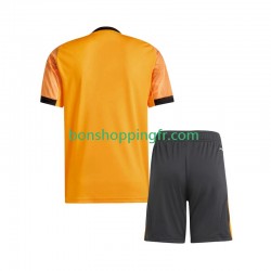 Maillot Extérieur AS Rome 2025-2026 Manches Courtes Jeune Enfant(+shorts)