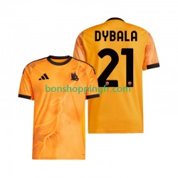 Maillot Extérieur AS Rome Dybala 21 2025-2026 Manches Courtes Homme