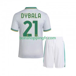 Maillot 3ème AS Rome Dybala 21 2025-2026 Manches Courtes Jeune Enfant(+shorts)