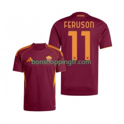 Maillot Domicile AS Rome Evan Ferguson 11 2025-2026 Manches Courtes Homme