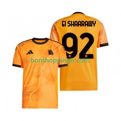 Maillot Extérieur AS Rome Stephan El Shaarawy 92 2025-2026 Manches Courtes Homme