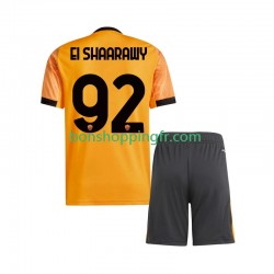 Maillot Extérieur AS Rome Stephan El Shaarawy 92 2025-2026 Manches Courtes Jeune Enfant(+shorts)