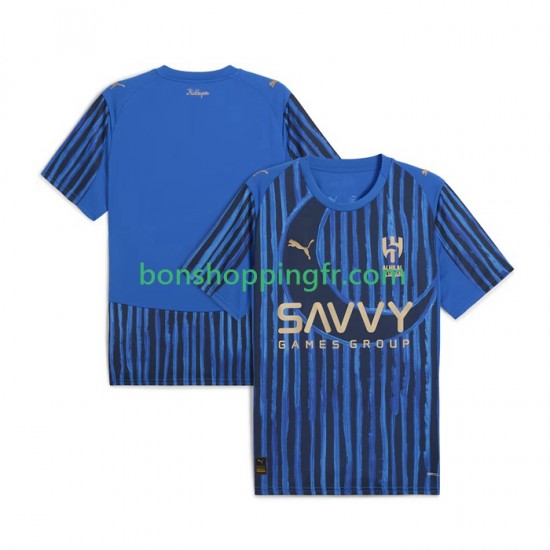 Maillot Domicile Al Hilal CWC 2025-2026 Manches Courtes Homme Maillot Domicile Al Hilal CWC 2025-2026 Manches Courtes Homme