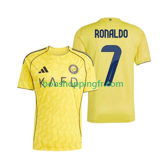 Maillot Domicile Al Nassr Cristiano Ronaldo 7 2025-2026 Manches Courtes Homme
