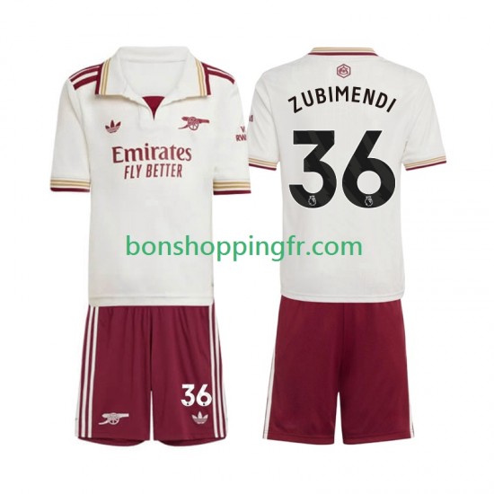 Maillot 3ème Arsenal Martin Zubimendi 36 2025-2026 Manches Courtes Jeune Enfant(+shorts) Maillot 3ème Arsenal Martin Zubimendi 36 2025-2026 Manches Courtes Jeune Enfant(+shorts)