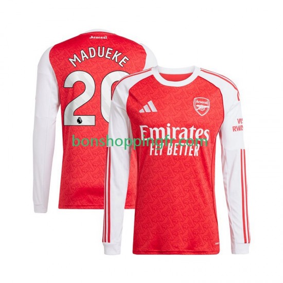 Maillot Domicile Arsenal Noni Madueke 20 2025-2026 Manches Longues Homme Maillot Domicile Arsenal Noni Madueke 20 2025-2026 Manches Longues Homme