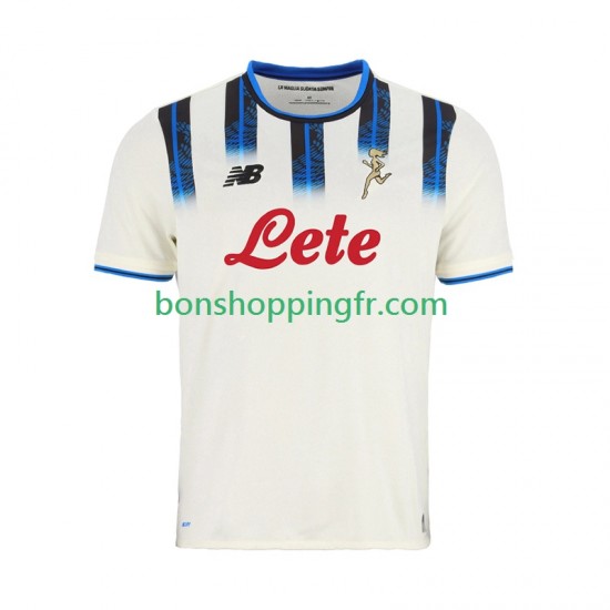 Maillot Extérieur Atalanta 2025-2026 Manches Courtes Homme