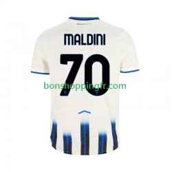 Maillot Extérieur Atalanta Daniel Maldini 70 2025-2026 Manches Courtes Homme