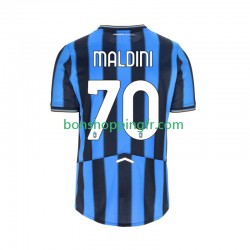 Maillot Domicile Atalanta Daniel Maldini 70 2025-2026 Manches Courtes Homme