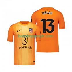 Maillot 3ème Atlético Madrid Gardien Jan Oblak 13 2025-2026 Manches Courtes Homme