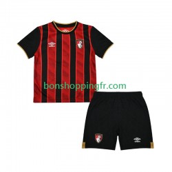 Maillot Domicile Bournemouth 2025-2026 Manches Courtes Jeune Enfant(+shorts)
