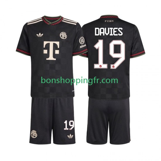 Maillot 3ème Bayern Munich Alphonso Davies 19 2025-2026 Manches Courtes Jeune Enfant(+shorts) Maillot 3ème Bayern Munich Alphonso Davies 19 2025-2026 Manches Courtes Jeune Enfant(+shorts)