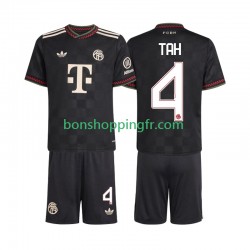 Maillot 3ème Bayern Munich Jonathan Tah 4 2025-2026 Manches Courtes Jeune Enfant(+shorts)