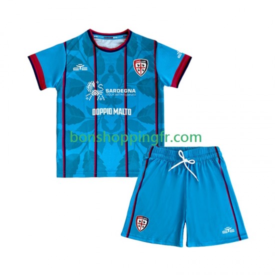 Maillot 3ème Cagliari 2025-2026 Manches Courtes Jeune Enfant(+shorts) Maillot 3ème Cagliari 2025-2026 Manches Courtes Jeune Enfant(+shorts)