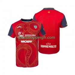 Maillot Domicile Cagliari Special 2025-2026 Manches Courtes Homme