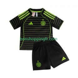 Maillot Extérieur Celtic FC 2025-2026 Manches Courtes Jeune Enfant(+shorts)