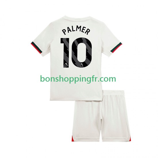 Maillot Extérieur Chelsea Cole Palmer 10 2025-2026 Manches Courtes Jeune Enfant(+shorts) Maillot Extérieur Chelsea Cole Palmer 10 2025-2026 Manches Courtes Jeune Enfant(+shorts)