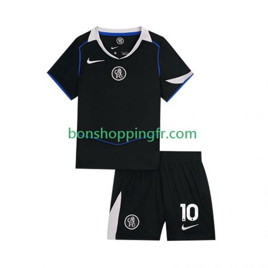 Maillot 3ème Chelsea Cole Palmer 10 2025-2026 Manches Courtes Jeune Enfant(+shorts)