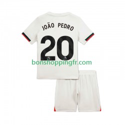 Maillot Extérieur Chelsea Joao Pedro 20 2025-2026 Manches Courtes Jeune Enfant(+shorts)