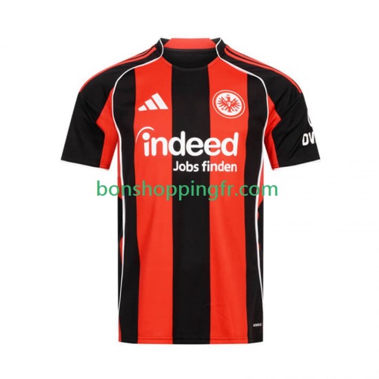 Maillot Domicile Eintracht Frankfurt 2025-2026 Manches Courtes Homme