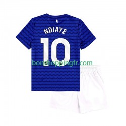 Maillot Domicile Everton Ndiaye 10 2025-2026 Manches Courtes Jeune Enfant(+shorts)