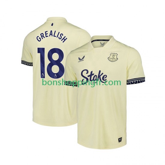 Maillot Extérieur Everton Jack Grealish 18 2025-2026 Manches Courtes Homme Maillot Extérieur Everton Jack Grealish 18 2025-2026 Manches Courtes Homme