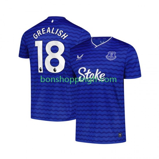 Maillot Domicile Everton Jack Grealish 18 2025-2026 Manches Courtes Homme Maillot Domicile Everton Jack Grealish 18 2025-2026 Manches Courtes Homme