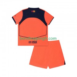 Maillot 3ème FC Barcelone 2025-2026 Manches Courtes Jeune Enfant(+shorts)