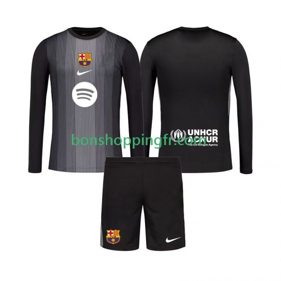 Maillot 3ème FC Barcelone Gardien 2025-2026 Manches Longues Jeune Enfant(+shorts) Maillot 3ème FC Barcelone Gardien 2025-2026 Manches Longues Jeune Enfant(+shorts)
