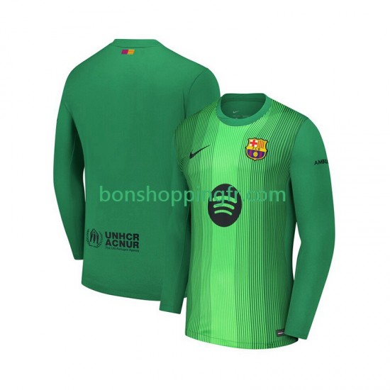 Maillot Domicile FC Barcelone Gardien 2025-2026 Manches Longues Homme Maillot Domicile FC Barcelone Gardien 2025-2026 Manches Longues Homme