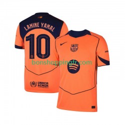 Maillot 3ème FC Barcelone Lamine Yamal 10 UCL 2025-2026 Manches Courtes Homme