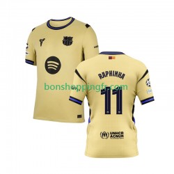Maillot Extérieur FC Barcelone Raphinha 11 Champions League 2025-2026 Manches Courtes Homme