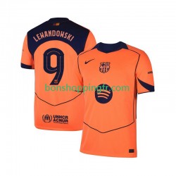 Maillot 3ème FC Barcelone Robert Lewandowski 9 UCL 2025-2026 Manches Courtes Homme