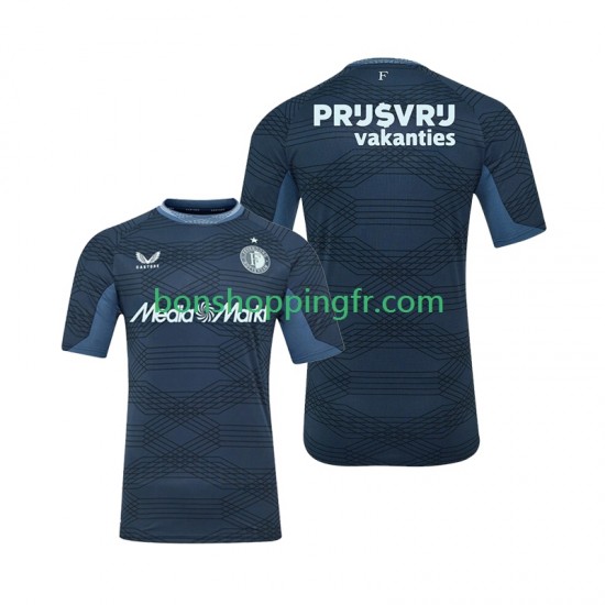 Maillot Extérieur Feyenoord Rotterdam 2025-2026 Manches Courtes Homme