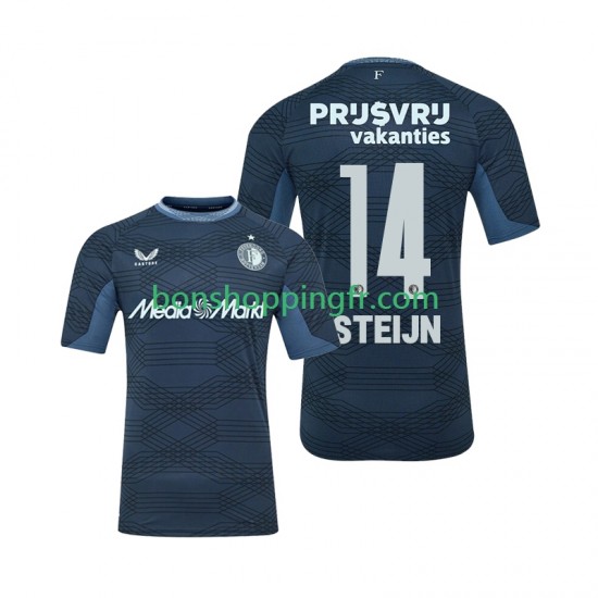 Maillot Extérieur Feyenoord Rotterdam Sem Steijn 14 2025-2026 Manches Courtes Homme Maillot Extérieur Feyenoord Rotterdam Sem Steijn 14 2025-2026 Manches Courtes Homme