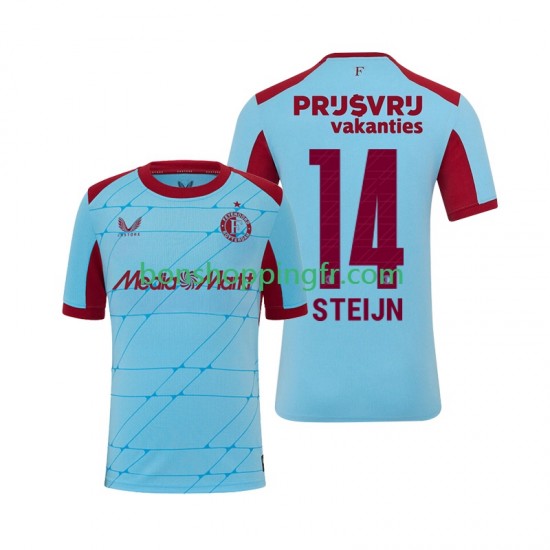 Maillot 3ème Feyenoord Rotterdam Sem Steijn 14 2025-2026 Manches Courtes Homme