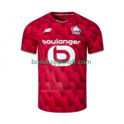 Maillot Domicile OSC Lille 2025-2026 Manches Courtes Homme