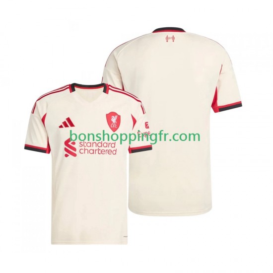 Maillot Extérieur Liverpool 2025-2026 Manches Courtes Homme