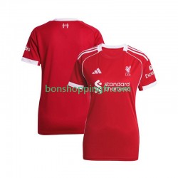 Maillot Domicile Liverpool 2025-2026 Manches Courtes Femme