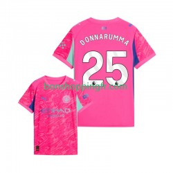 Maillot Extérieur Manchester City Gardien Gianluigi Donnarumma 25 2025-2026 Manches Courtes Homme