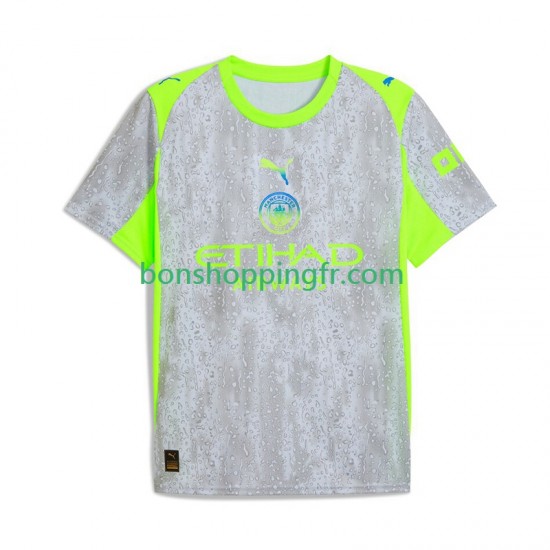 Maillot 3ème Manchester City 2025-2026 Manches Courtes Homme
