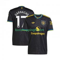 Maillot 3ème Manchester United Alejandro Garnacho 17 2025-2026 Manches Courtes Homme