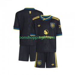 Maillot 3ème Manchester United 2025-2026 Manches Courtes Jeune Enfant(+shorts)