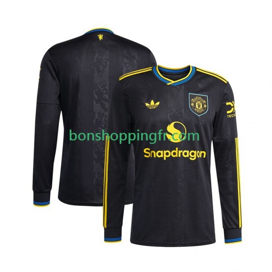 Maillot 3ème Manchester United 2025-2026 Manches Longues Homme