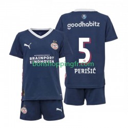 Maillot Extérieur PSV Eindhoven Ivan Perisic 5 2025-2026 Manches Courtes Jeune Enfant(+shorts)